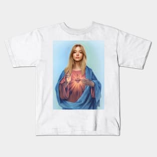 Holy Mary Sydney Sweeney Kids T-Shirt